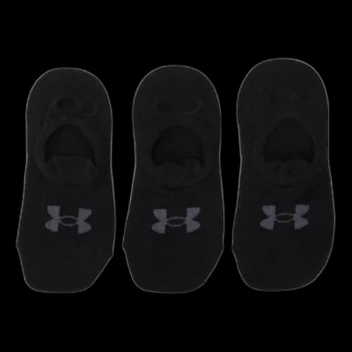 Under Armour Ultra Lo Socks 3 Pack 'Black'