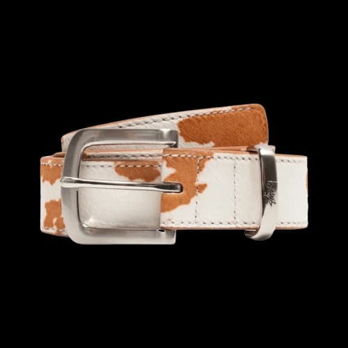 Stussy Animal Print Dress Belt 'Caramel'