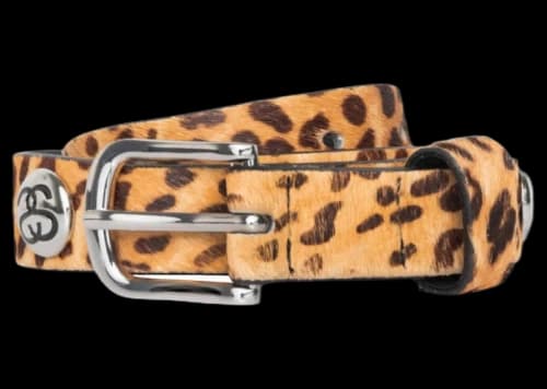 Stussy SS-Link Studded Belt Distressed Brown