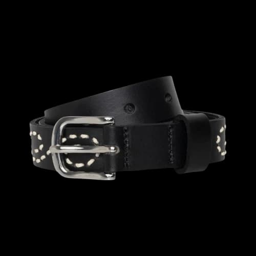Stussy Embroidered S Belt Black