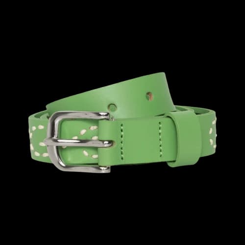 Stussy Embroidered S Belt 'Jade'