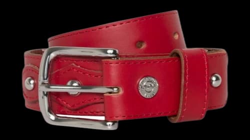 Stussy Rodeo Belt Scarlet