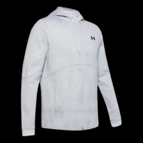 Under Armour Double Knit Full Zip Hooded Jacket 'Light Grey'