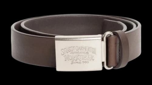 Stussy Workgear Buckle Belt Brown