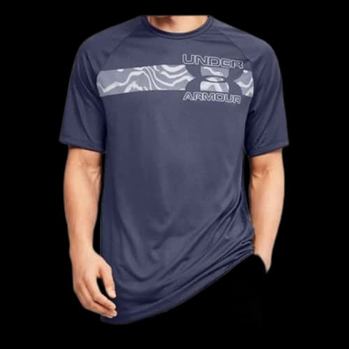 Under Armour Training Sports Short Sleeve Blue