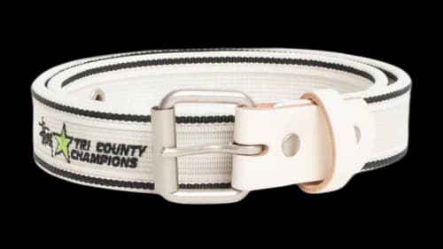 Stussy Tri County Webbing Belt Bone