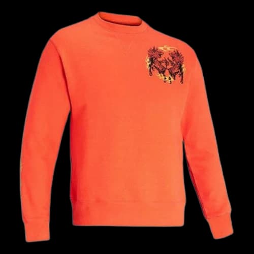 Under Armour Originators Printing Fleece Lined Pullover Orange