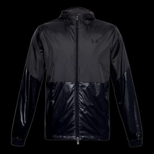 Under Armour Recover Legacy Hoodie Jacket 'Black Purple'