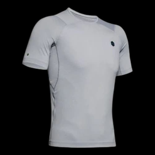 Under Armour RUSH HeatGear Short Sleeve Gray
