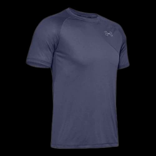 Under Armour Qualifier Running Sports Short Sleeve Blue
