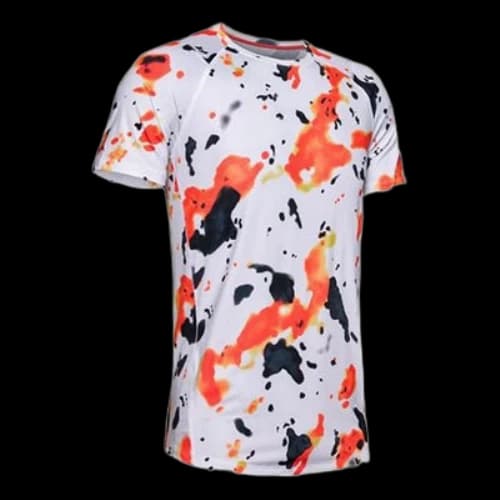 Under Armour Training Casual Sports Short Sleeve White