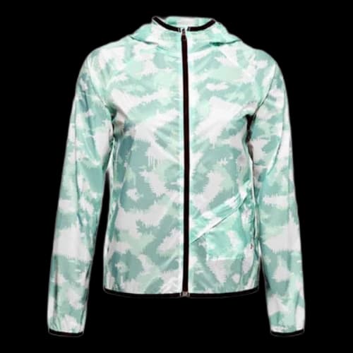 Under Armour Run Anywhere Storm Hooded Jacket Green (Women's)