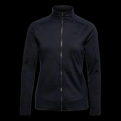 Under Armour Zipper Sports Tops Black (Women's)