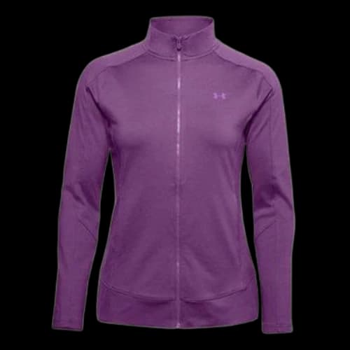 Under Armour Zipper Sports Tops Purple (Women's)