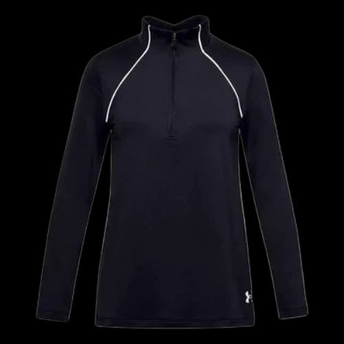 (GS) Under Armour ColdGear Long Sleeve Sports T-Shirt 'Black'