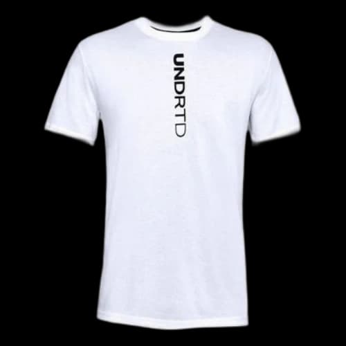 Under Armour Alphabet Printing Short Sleeve White