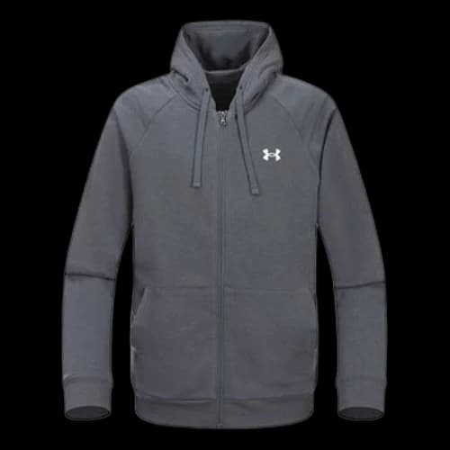 Under Armour Casual Sports hooded logo Long Sleeves Jacket Gray