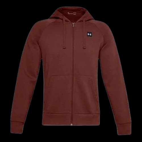 Under Armour Sports Fleece Stay Warm Zipper Hooded Jacket Red
