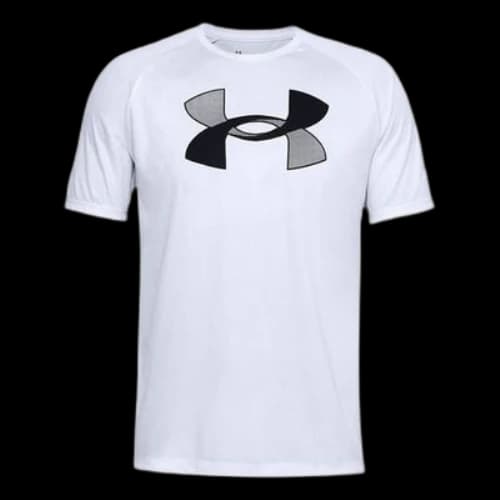 Under Armour Tech Big Logo Printing Male White