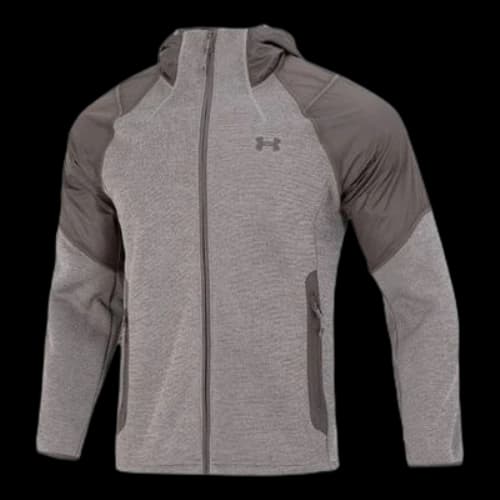 Under Armour ColdGear Swacket Hoodie Jacket 'Grey Heather'
