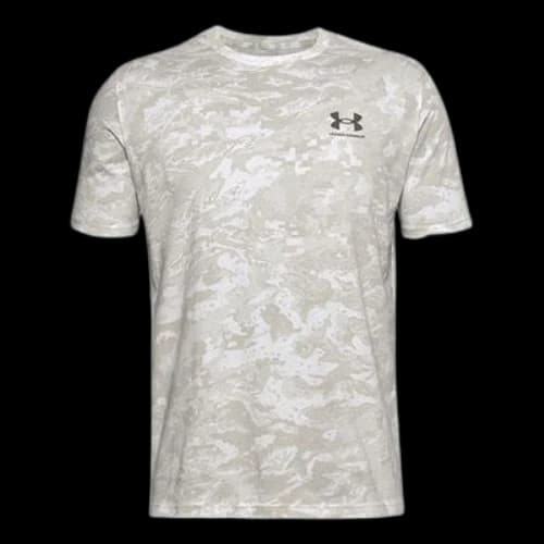 Under Armour All-Over Logo Short Sleeve White