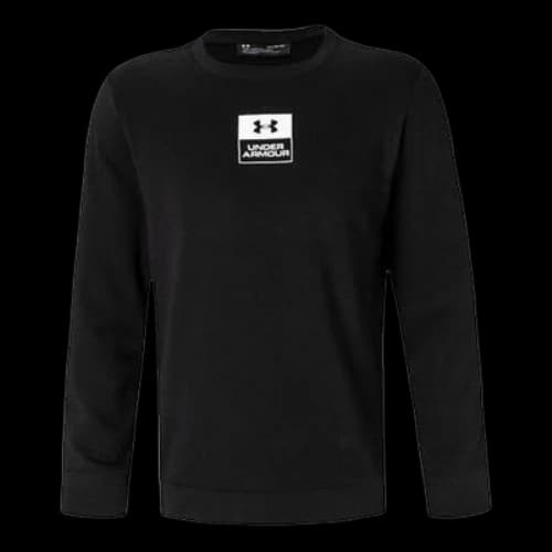 Under Armour square frame Logo Training Pullover Black