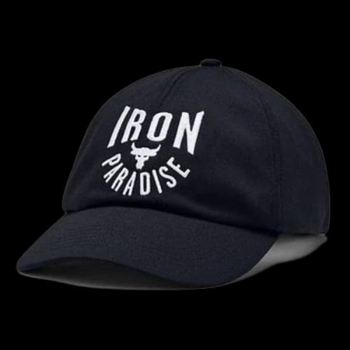 Under Armour Project Rock Sport Cap 'Black White'