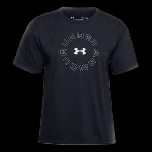 Under Armour Wordmark Graphic Tee 'Black' (Women's)