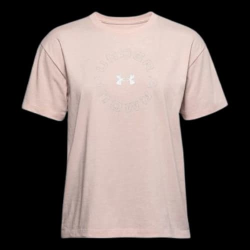 Under Armour Wordmark Graphic Tee 'Nude' (Women's)