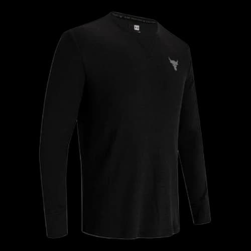 Under Armour Crew-neck Long Sleeve Pullover Men's Black