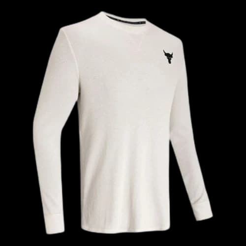 Under Armour Crew-neck Long Sleeve Pullover Men's White