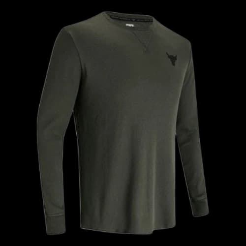 Under Armour Crew-neck Long Sleeve Pullover Men's Green