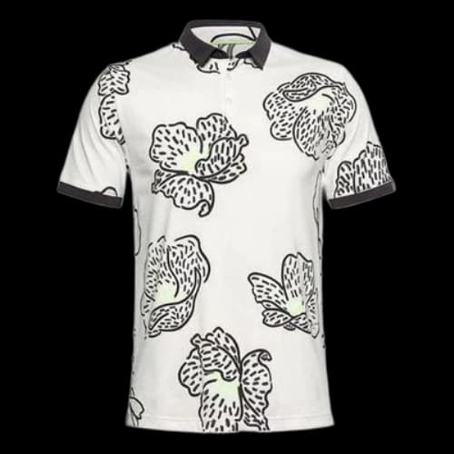 Under Armour Range Unlimited Monarch Polo Shirt 'White Black'