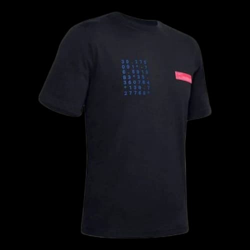 Under Armour Summit Graphic Sports Short Sleeve Black