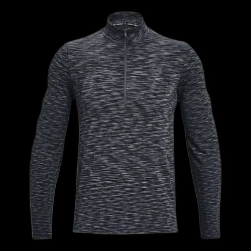 Under Armour Seamless 1/2 Zip Top 'Grey Black'