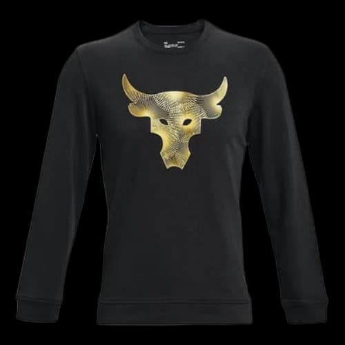 Under Armour Project Rock CNY Sweatshirt 'Black Gold'