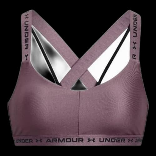 Under Armour Crossback Low Sports Bra 'Purple' (Women's)