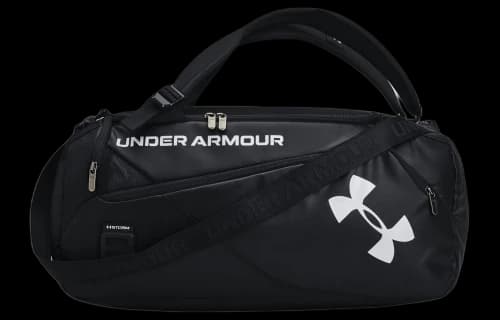 Under Armour Contain Duo SM Duffle Bag 'Black White'