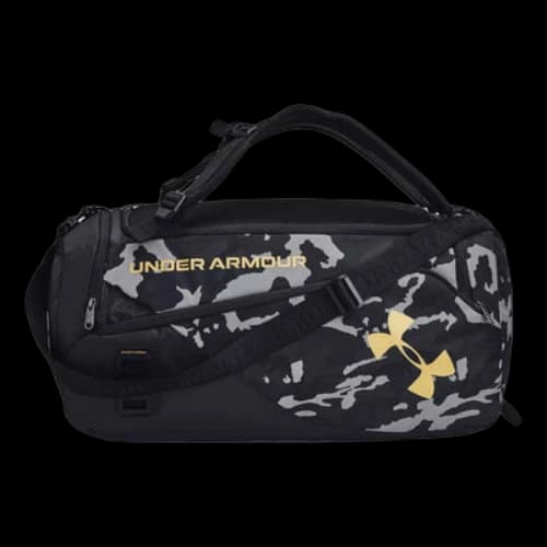 Under Armour Contain Duo Duffle Bag 'Black Grey Camo'