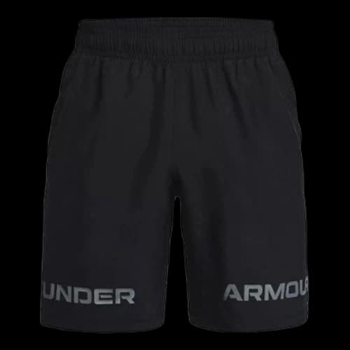 Under Armour Woven Graphic Wordmark Shorts 'Black'