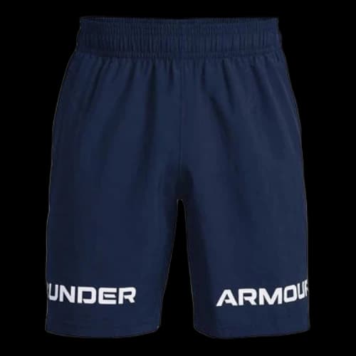 Under Armour Woven Graphic Wordmark Shorts 'Navy'