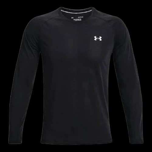 Under Armour Streaker Logo Running Sports Long Sleeves Black