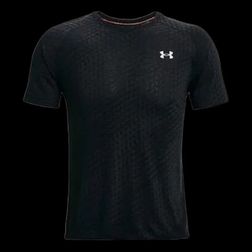 Under Armour Streaker Runclipse Casual Sports Breathable Short Sleeve Black