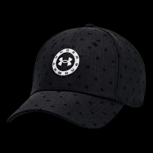 Under Armour Jordan Spieth Tour Adjustable Hat 'Black White'