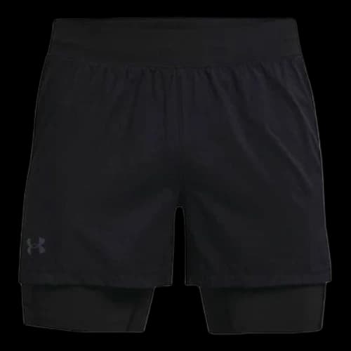 Under Armour Rush 2-in-1 Running Shorts 'Black'