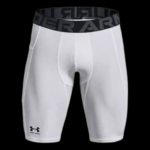 Under Armour HeatGear Pocket Long Shorts 'White'