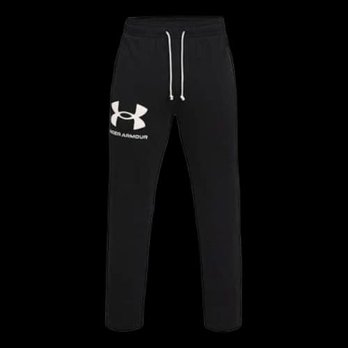 Under Armour Rival Terry Logo Fleece Sweatpants 'Black'