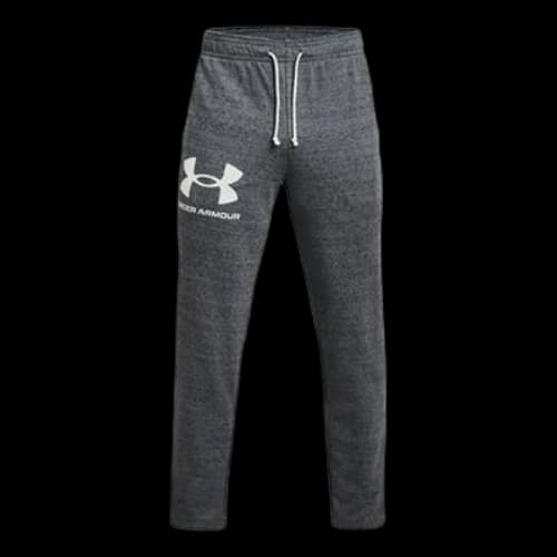Under Armour Rival Terry Logo Fleece Sweatpants 'Pitch Grey'