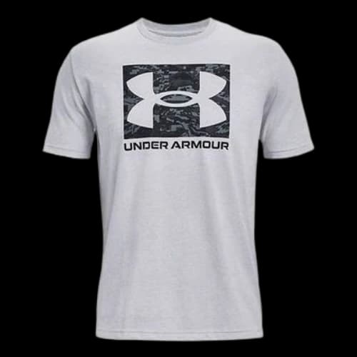 Under Armour ABC Camo Boxed Logo Short Sleeve T-shirt 'Light Grey'