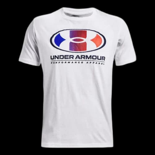 Under Armour Multi Color Lockertag T-shirt 'White Multi'